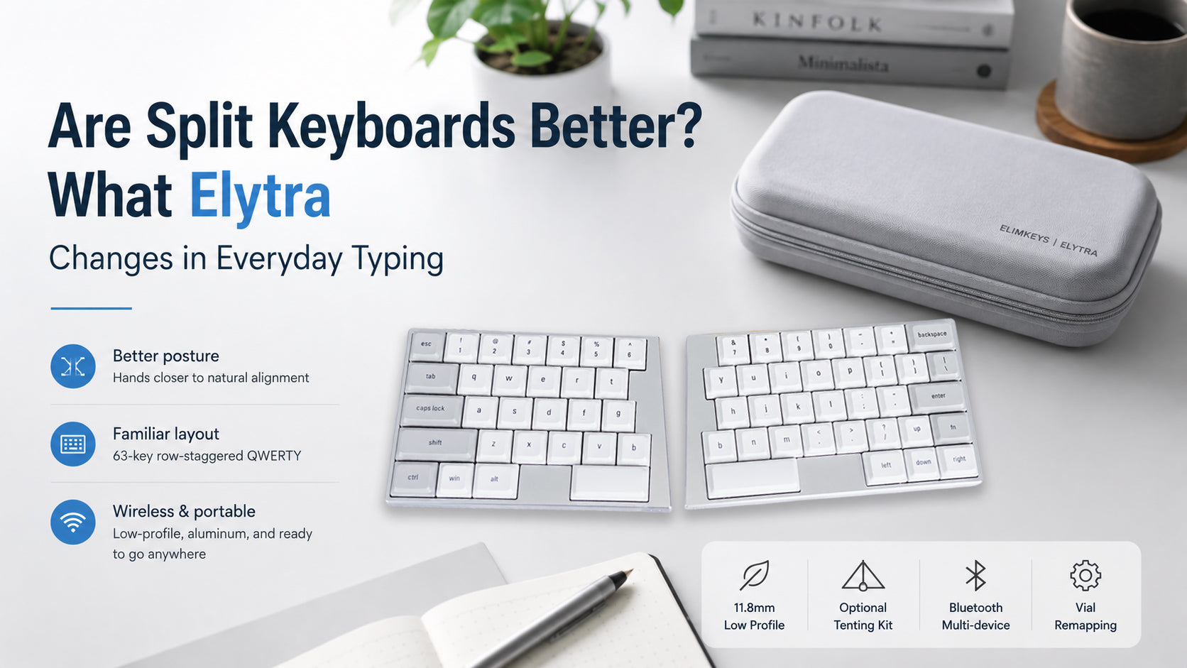 Are Split Keyboards Better? What Elytra Changes in Everyday Typing