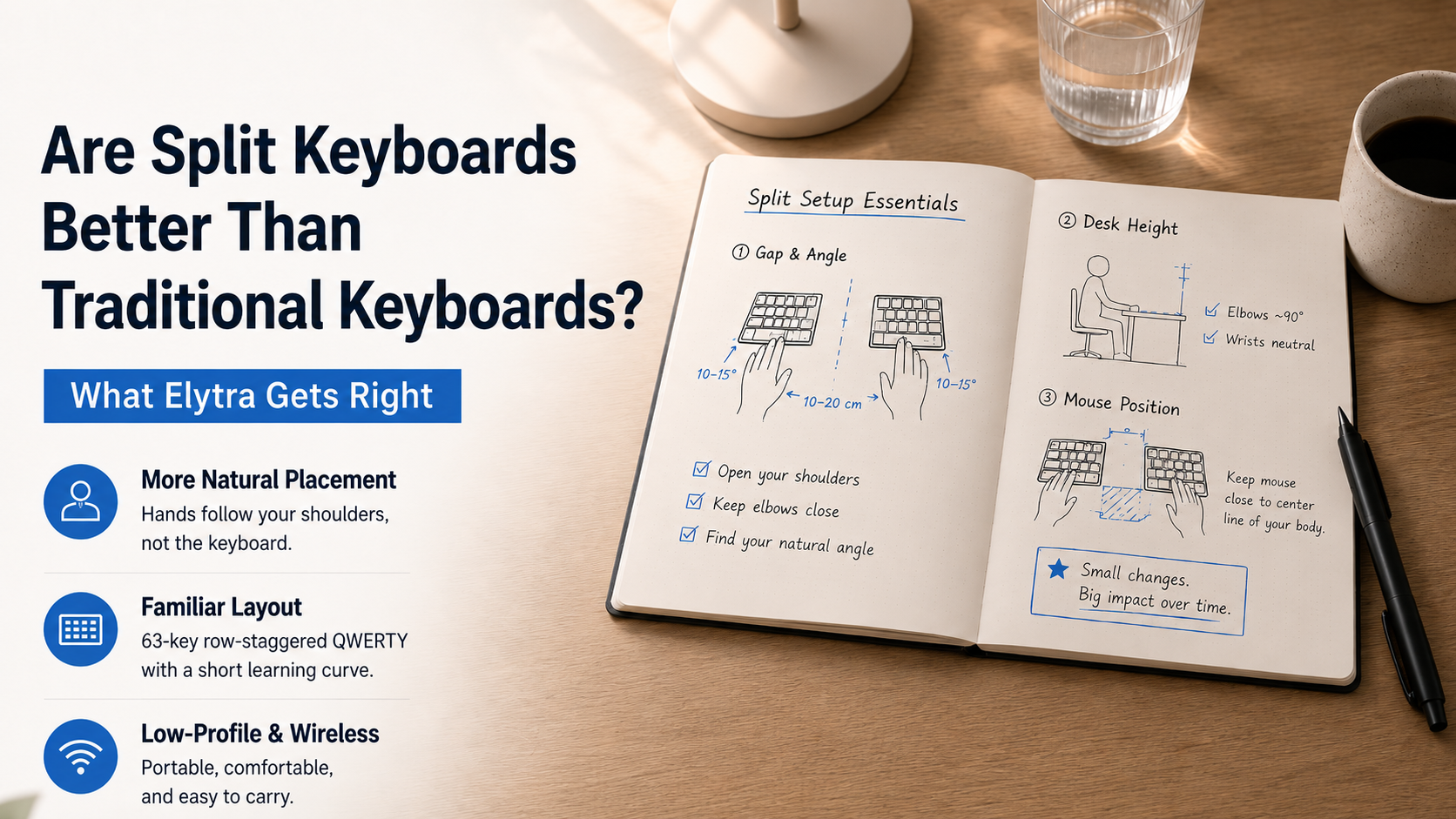 Are Split Keyboards Better Than Traditional Keyboards? What Elytra Gets Right