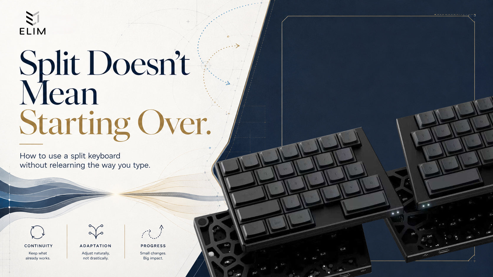Can You Use a Split Keyboard Without Touch Typing?