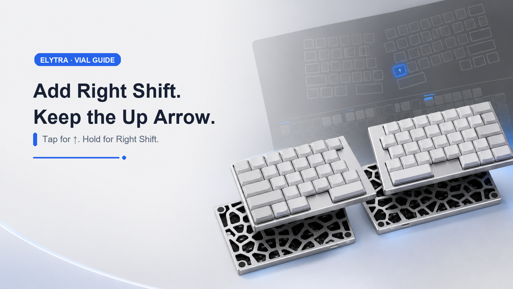 How to Add Right Shift to Elytra Without Losing the Up Arrow